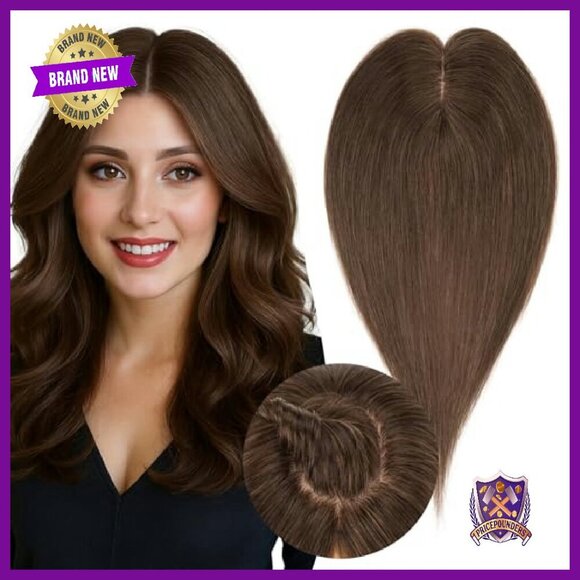 Real Human Hair Topper 10\